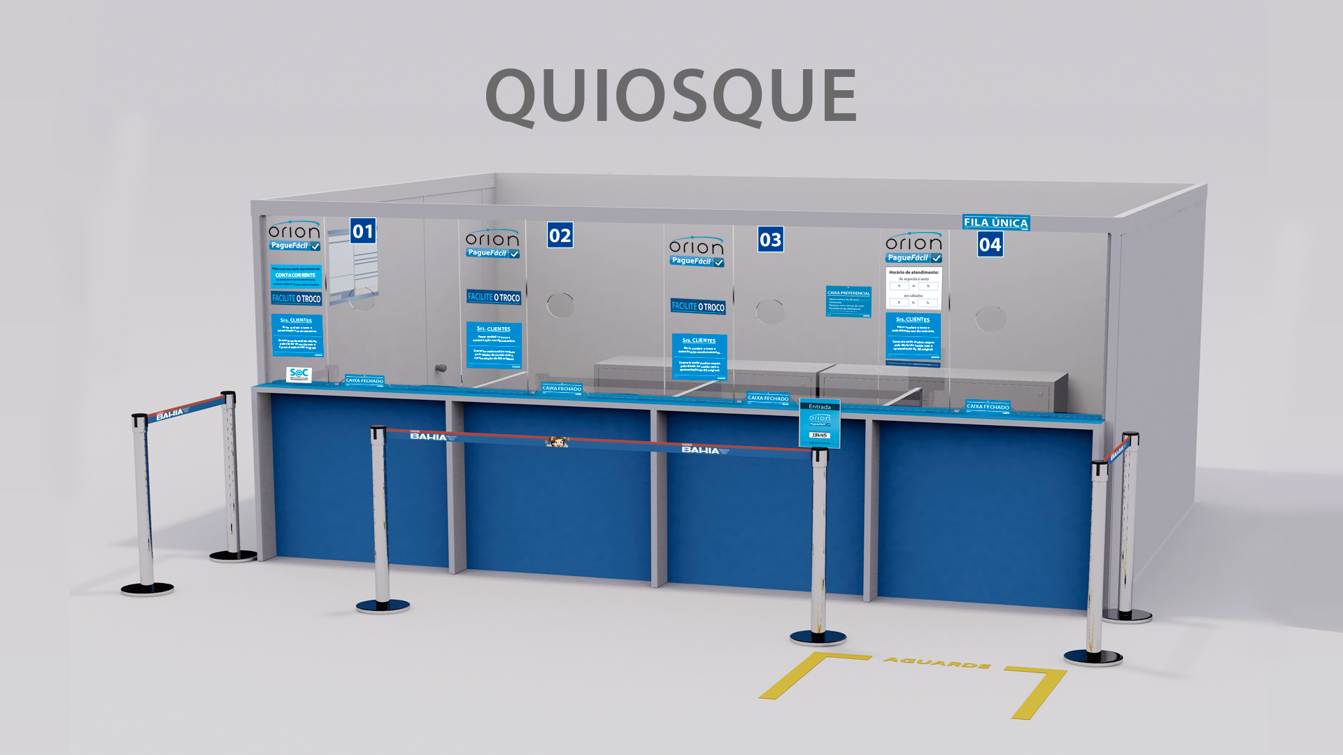 Kiosk 3d Model